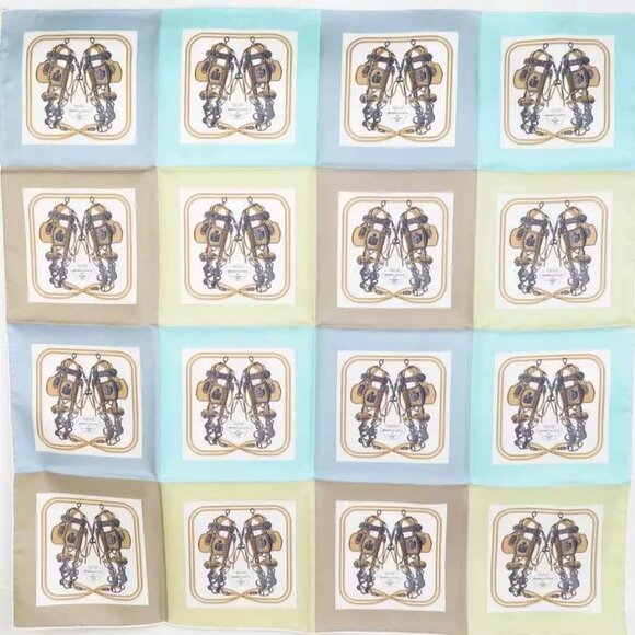 AUTHENTICITY GUARANTEED HERMES Carre 90 BRIDES de GALA Scarf - Picture 1 of 5
